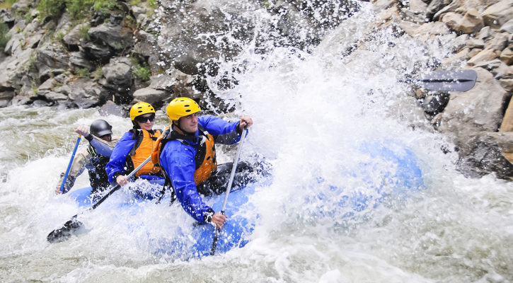 things to do in jasper - whitewater rafting