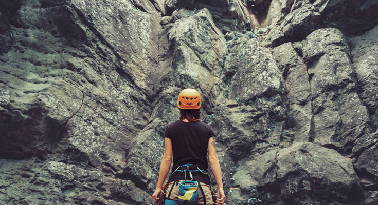 things to do in Jasper - rock climbing
